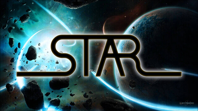 Thumbnail of the STAR logo in black with glowing edges against a space background.