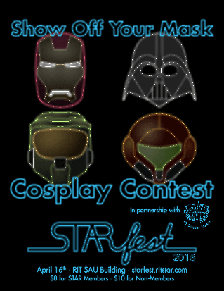 2016 Cosplay contest poster