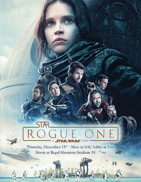 Rogue One: A Star Wars Story movie poster.