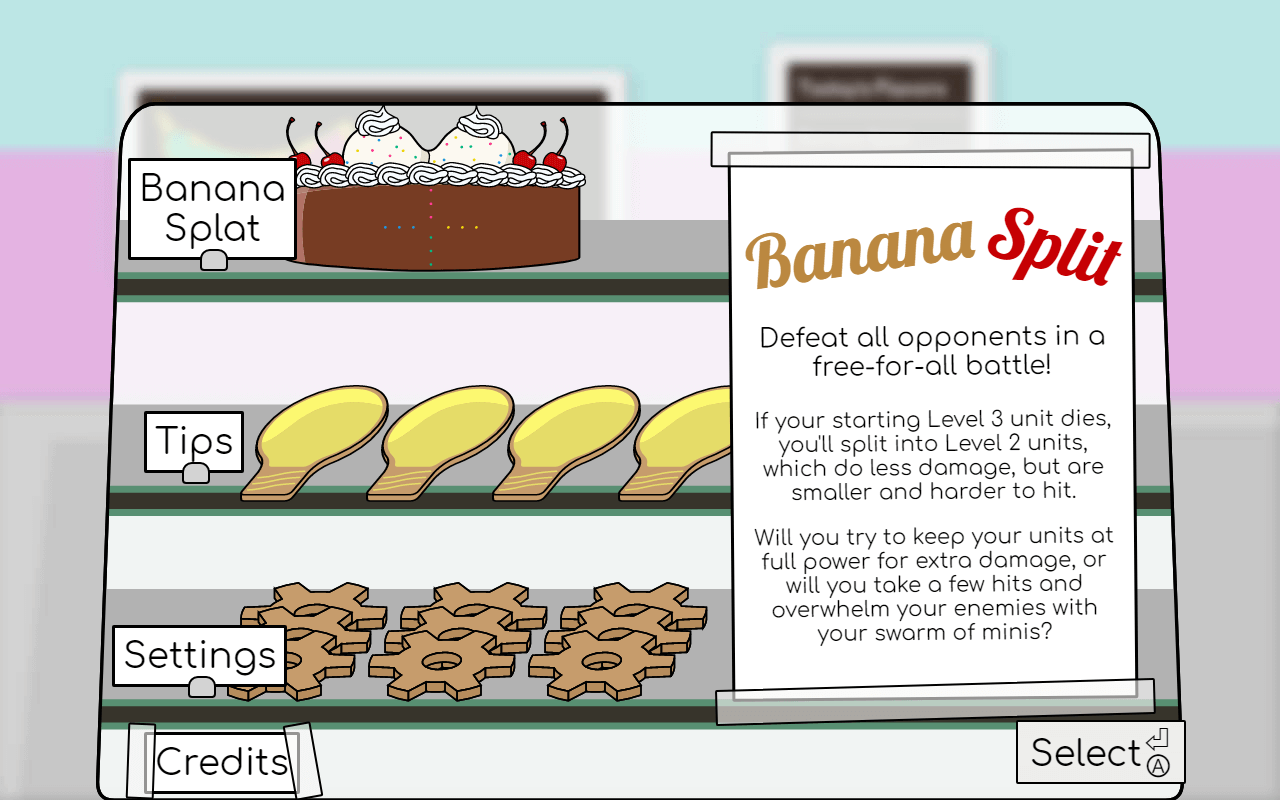 Banana Split game