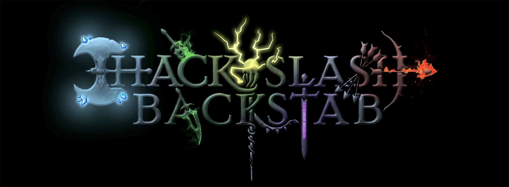 Hack, Slash & Backstab logo