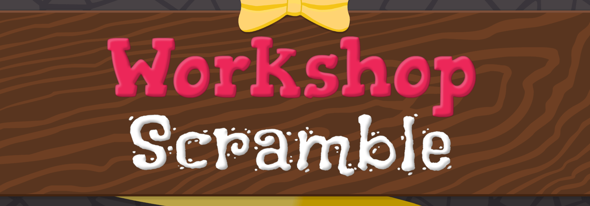 Workshop Scramble title