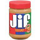 An icon of a jar of JIF peanut butter.